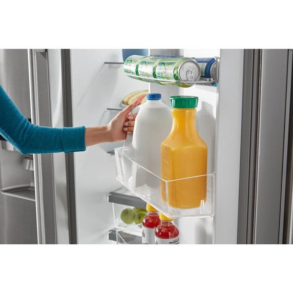 Maytag® 36-Inch Wide Side-by-Side Refrigerator - 25 Cu. Ft. MRSF4036PW