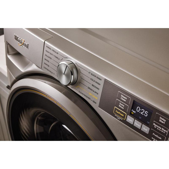 Whirlpool® 5.2 cu. ft. I.E.C. Smart Front Load ENERGY STAR® Certified Washer with FreshFlow™ Vent System WFW5720RR