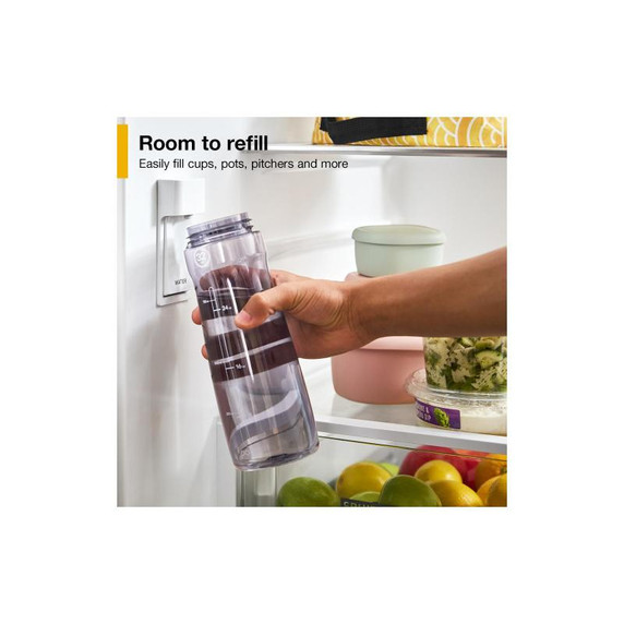 Whirlpool® 36-Inch French Door Refrigerator with Ice Maker - 31 cu. ft. WRFF3136SW