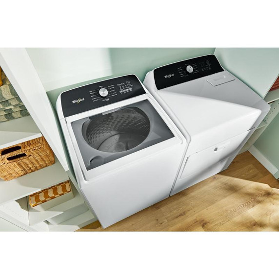 Whirlpool® 5.3 Cu. Ft. I.E.C. Top Load Impeller Washer with Built-in Faucet WTW5020SW