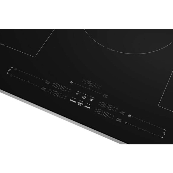 Kitchenaid® 36" Temp Cook™ Induction Cooktop with 5 Cooking Zones KCIT736SSS