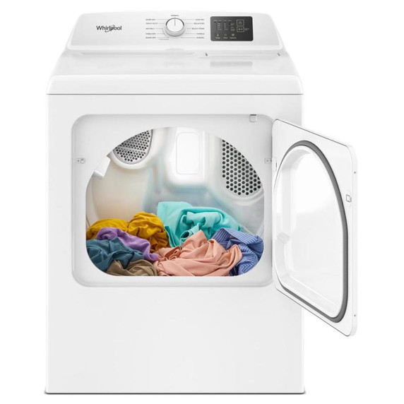 Whirlpool® 7.0 cu. ft. Gas Dryer with Adaptive Dry - Vented Top Load Matching WGD4105SW
