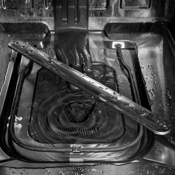 Kitchenaid® 360° Max Jets™ Third Rack Dishwasher with Advanced ProDry™ System and Ultra-bright LED Lighting, 44 dBA KDPS724SBE
