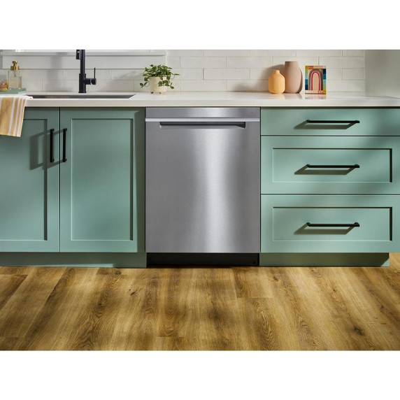 Whirlpool® 24-Inch Dishwasher with Total Coverage Wash Action and Auto Open Air Dry in Fingerprint Resistant Stainless Steel WDPS8024SZ