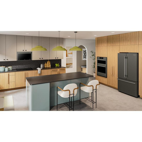 Kitchenaid® 24 cu. ft. 36-Inch Width Counter-Depth French Door Refrigerator with Interior Dispense KRFC236SBE