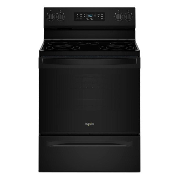 Whirlpool® 30-inch Electric Range with Air Cooking Technology YWFES4530SB
