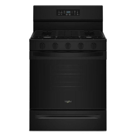Whirlpool® 30-inch Gas Range with Air Cooking Technology WFGS5730SB