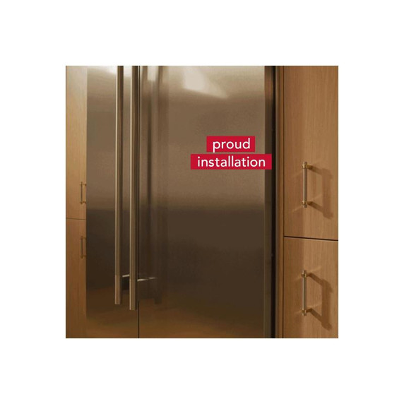 Kitchenaid® 25.5 Cu. Ft. 42" Built-In Side-by-Side Refrigerator with Platinum Interior KBSN742SPS