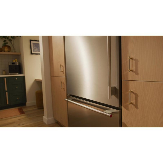 Kitchenaid® 20.8 Cu. Ft. 36" Built-In Bottom Mount Refrigerator with Platinum Interior KBBL336SPS