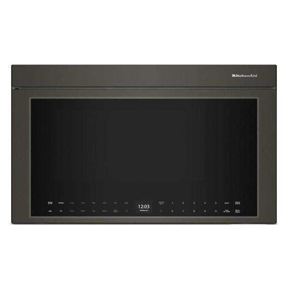 Kitchenaid® Multifunction Over-the-Range Microwave Oven with Flush Built-In Design YKMMF530PBE