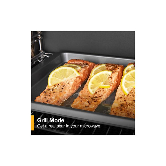 Whirlpool® 1.1 cu. ft. Built-In Smart Multifunctional Microwave Oven with Air Fry - 900 watts YWMBT7030SV