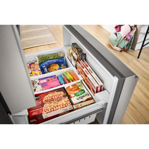 Whirlpool® 29 Cu. Ft. Family-Sized Capacity French door refrigerator with Flexible Temperature Drawer WRMF3636SZ