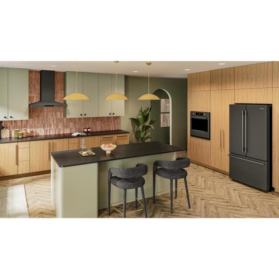 Kitchenaid® 30-inch Smart Electric Single Wall Oven with Assisted Cooking Modes - Black Ore KOES730SBE