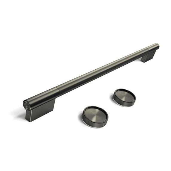Black Ore Handle and Knob Hardware Accessory Kit for KitchenAid® Single Wall Oven or Built-in Microwave W11774411