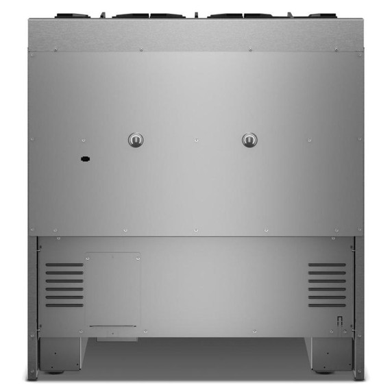 KitchenAid® 36-Inch 6 Burner Commercial-Style Gas Range with No Preheat Air Fry Mode KFGS936SSS