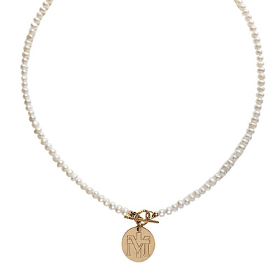 GRATIA PLENA NECKLACE | PEARL