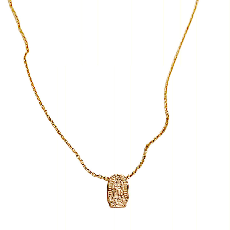 Our Mother Guadalupe Necklace | Catholic Necklace – Saint and Stone