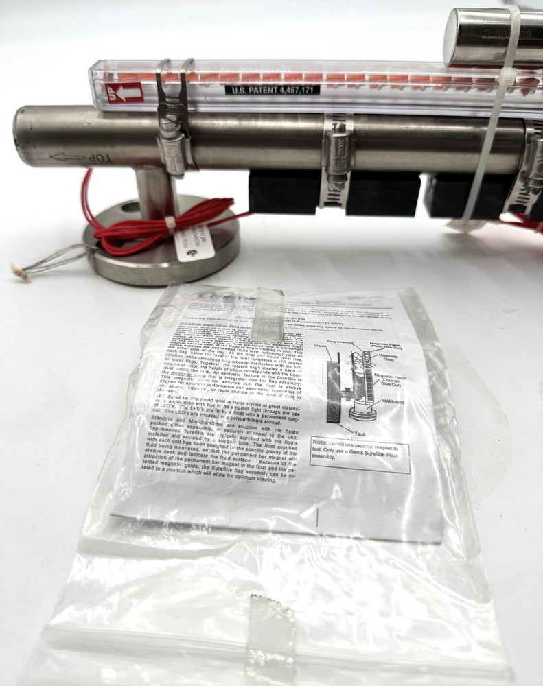 Gems Sensor Suresite Magnetic Liquid Level Indicator Part No: 83583