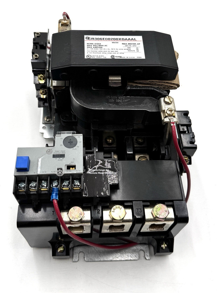 General Electric CR306E00200XGAAAL  Magnetic Starter