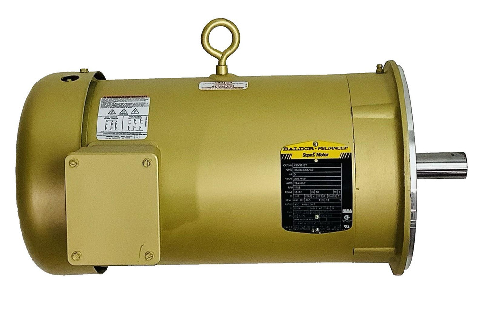 Baldor 5 Hp  3 Phase Motor / VEM3615T
