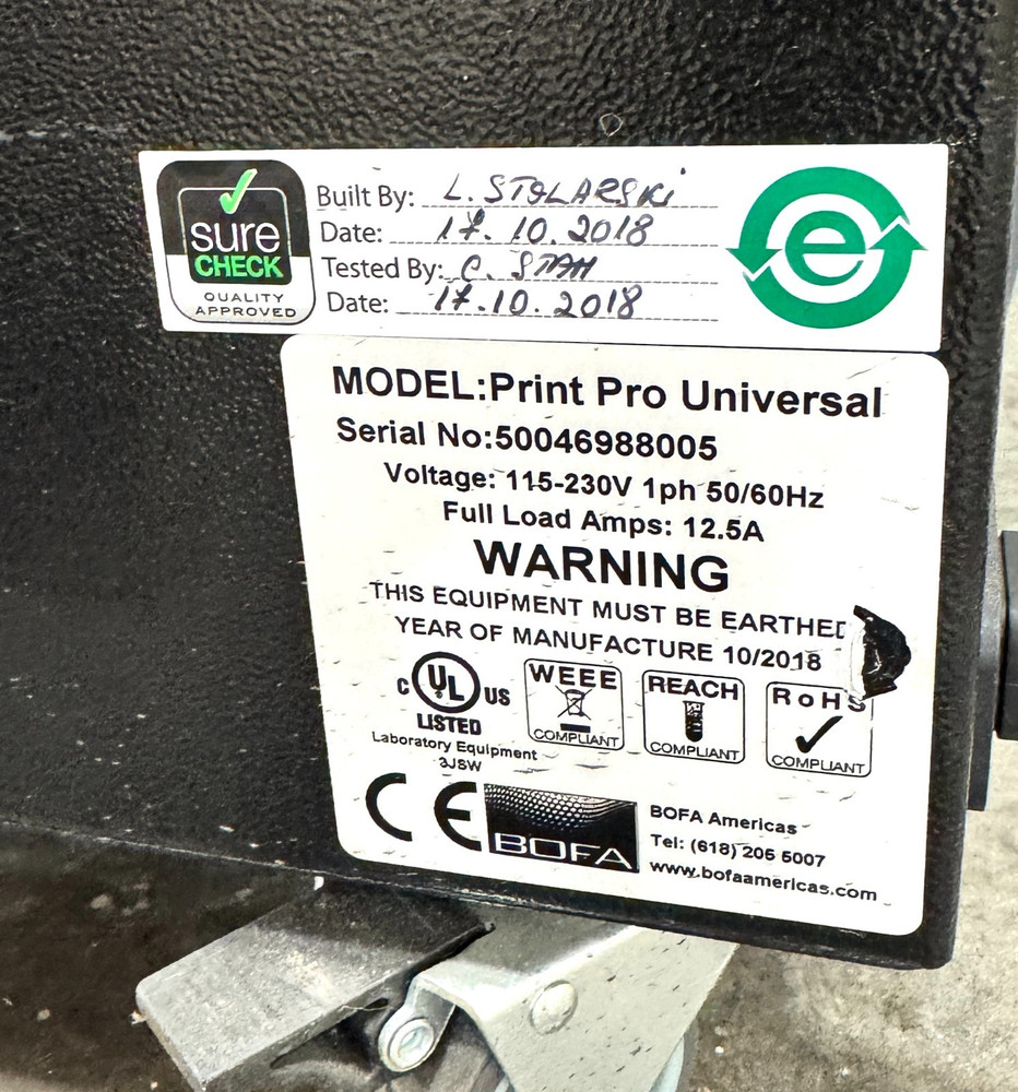Roland VersaUV LEJ-640 64  Flatbed Hybrid UV-LED Printer Almost ever used.