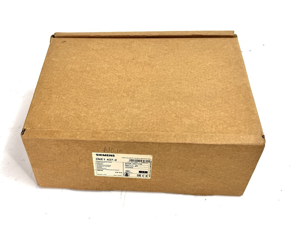 Siemens 3NE1437-2 Sintor Fuse-link Box Of 3