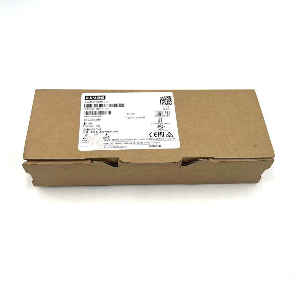 Siemens 6SL3244-0BB12-1PA1 Sinamics G120 Control Unit