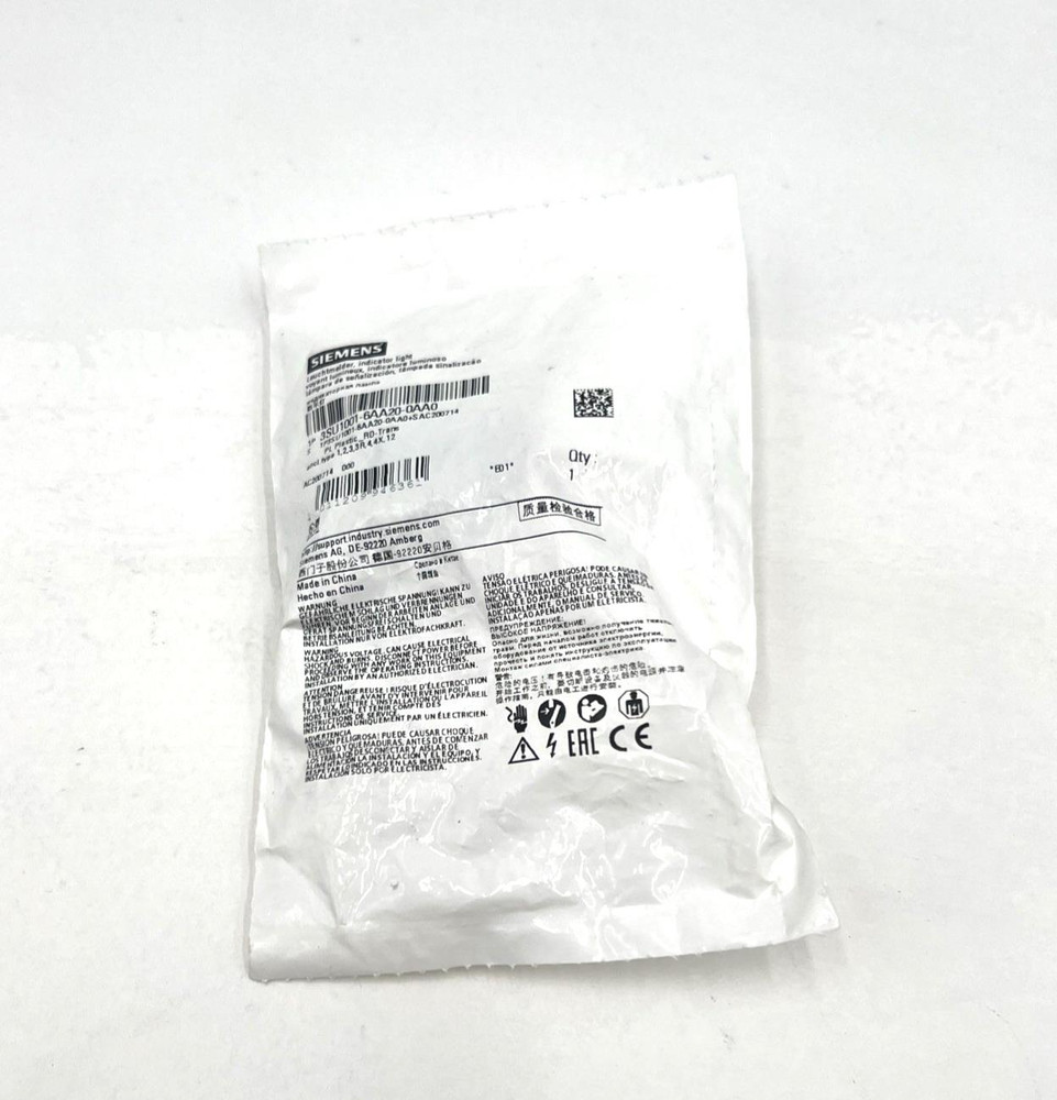 Siemens 3SU1001-6AA20-0AA0 Indicator Light