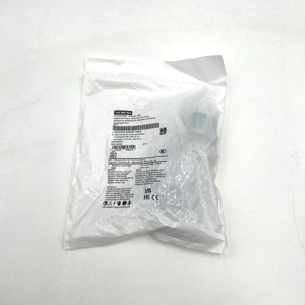 Siemens 3SU1103-6AA00-1AA0 Indicator Light