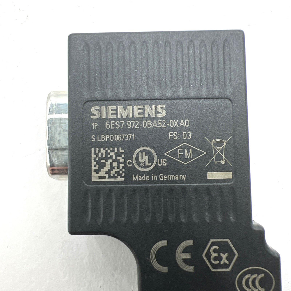 Siemens 6ES7972-0BA52-0XA0 Bus connector Profibus DP