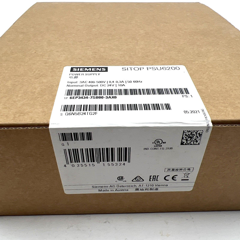 Siemens 6EP3434-7SB00-3AX0 Power Supply