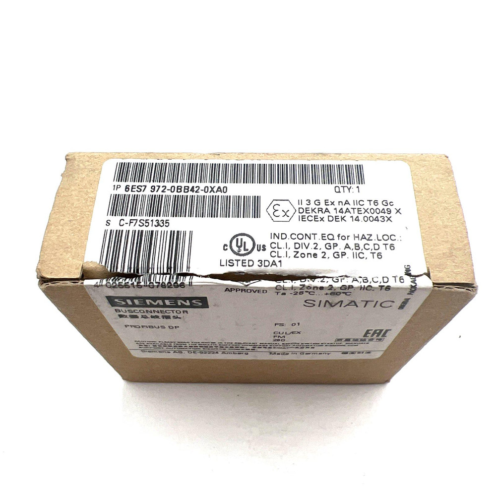 Siemens 6ES7972-0BB42-0XA0 Connection Plug