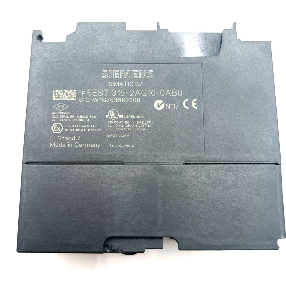 Siemens 6ES7315-2AG10-0AB0 Central Processing Unit