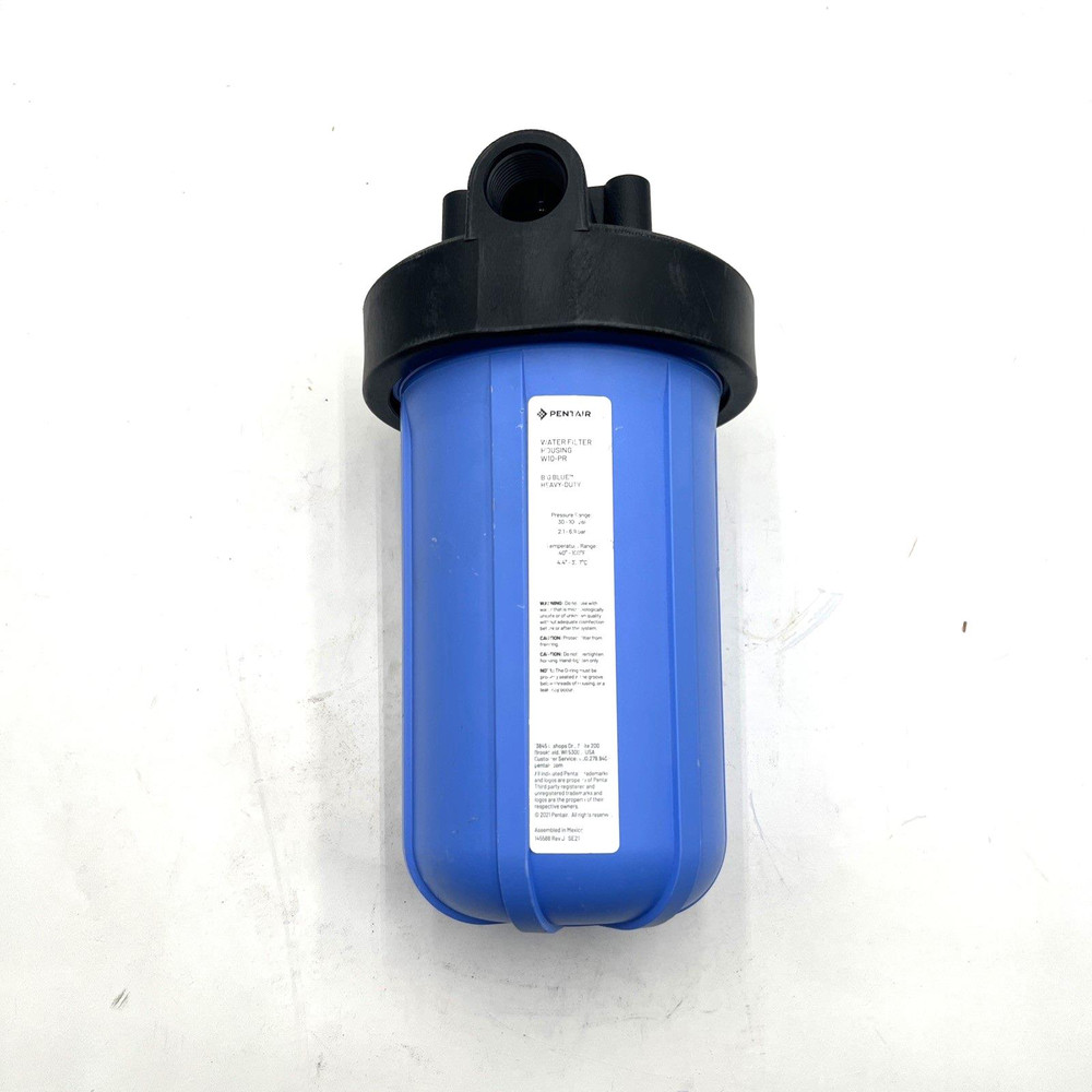 Pentair  W10-PR, 1" Heavy-Duty Housing with Pressure Relief Button