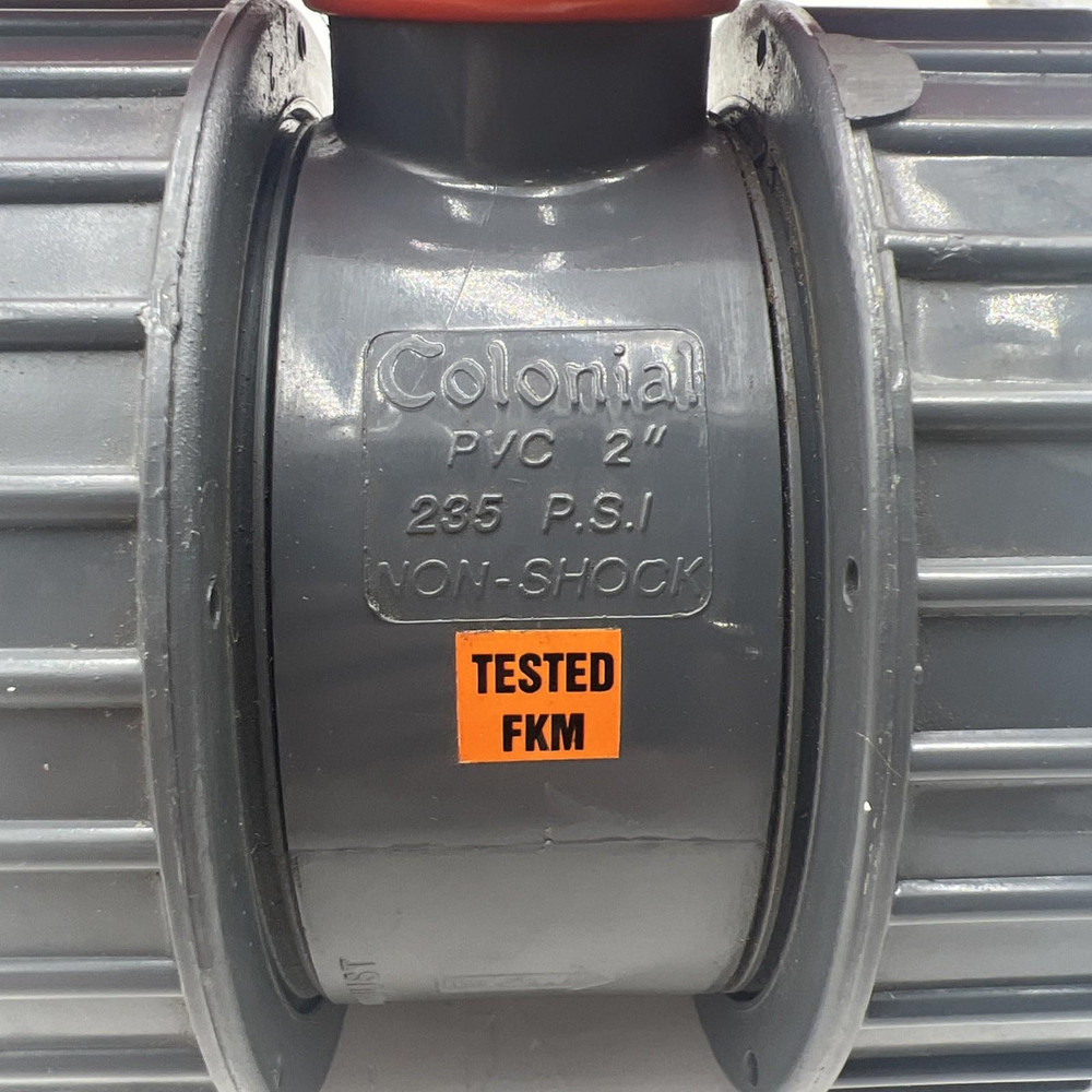 Colonial PVC 2" Valve 235 PSI Non-Shock