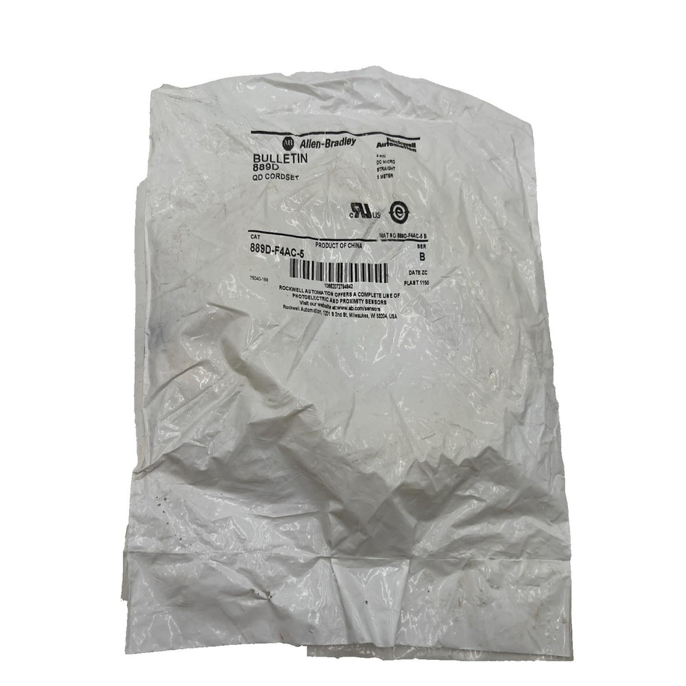 Allen-Bradley 889D-F4AC-5 DC Micro Cable