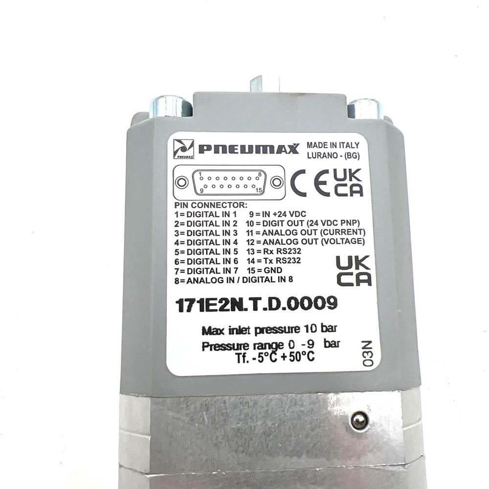 Pneumax 171E2N.T.D.0005 Proportional Regulator 10bar 0-9bar