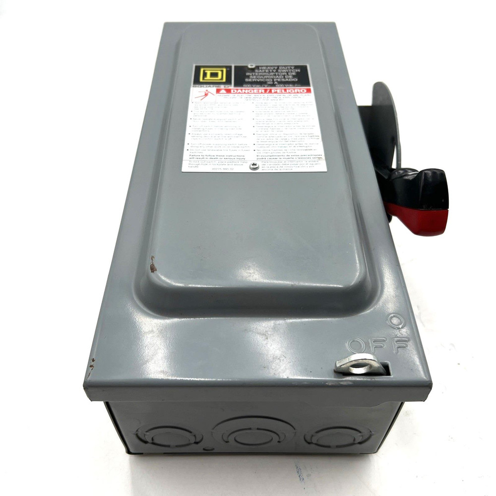 Square D HU361 Heavy Duty Safety Switch