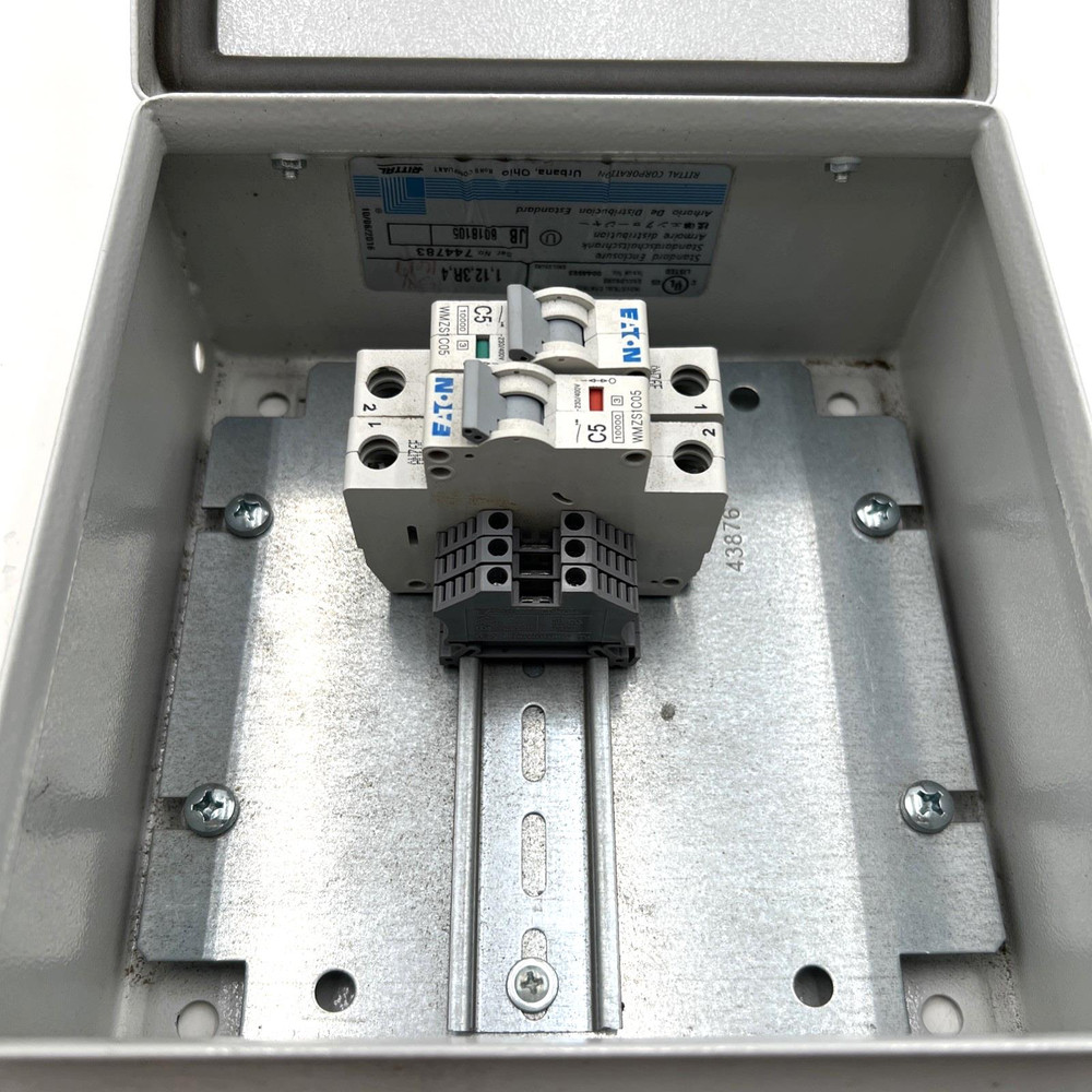 Rittal 8018105 Junction Box w/ CAT5E Cable