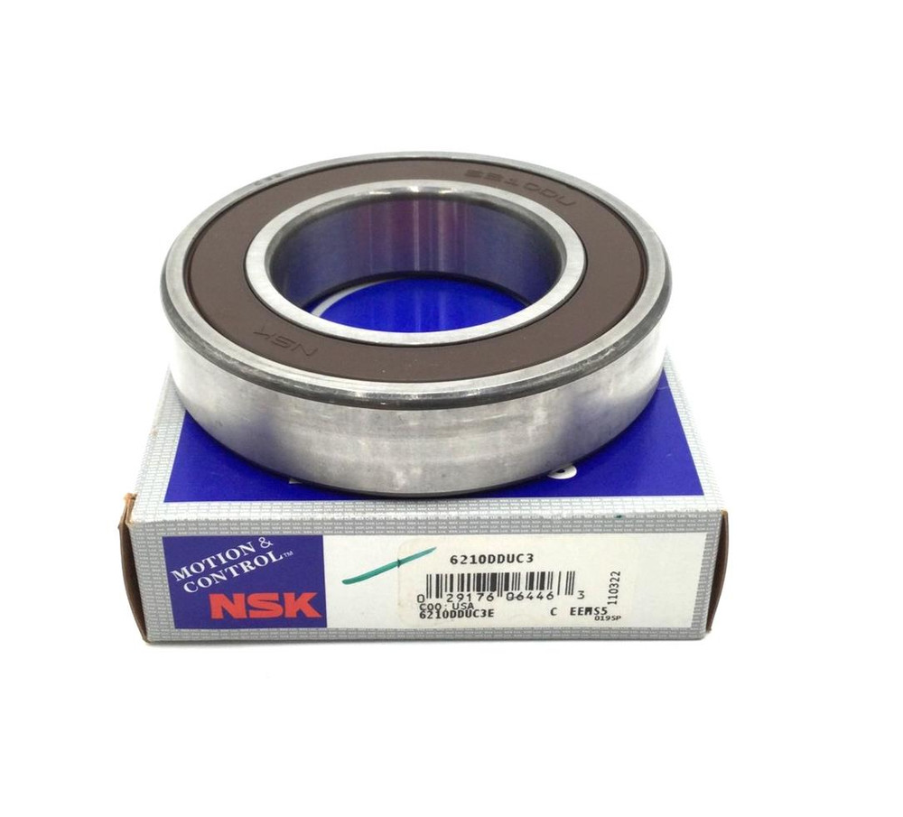NSK 6210DDUC3 Single Row Deep Groove Ball Bearing