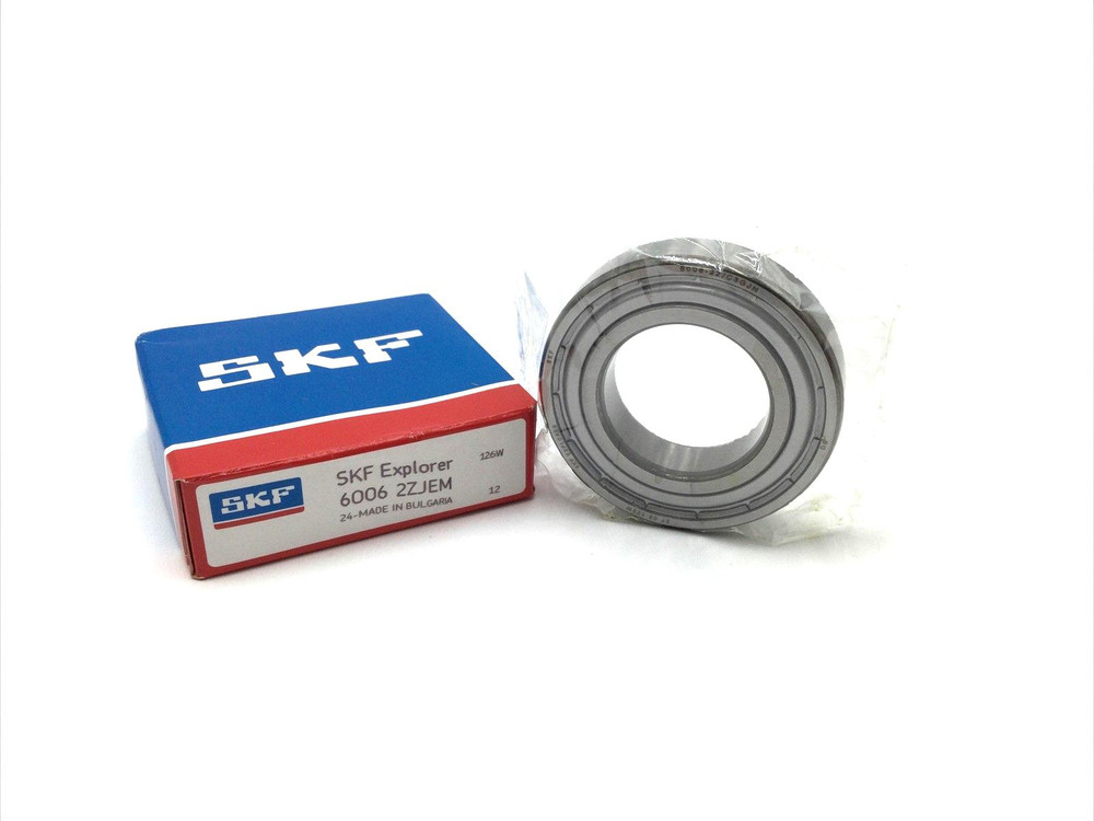 SKF 6006 2ZJEM Shielded Deep Groove Ball Bearing