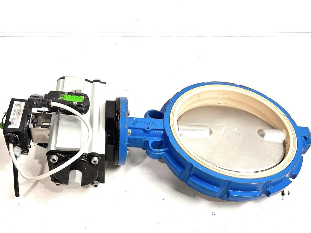 Omal  DA480411S-F07Actuator w/Butterfly Valve w/ ASCO SCG551A001MS Solenoid Valve