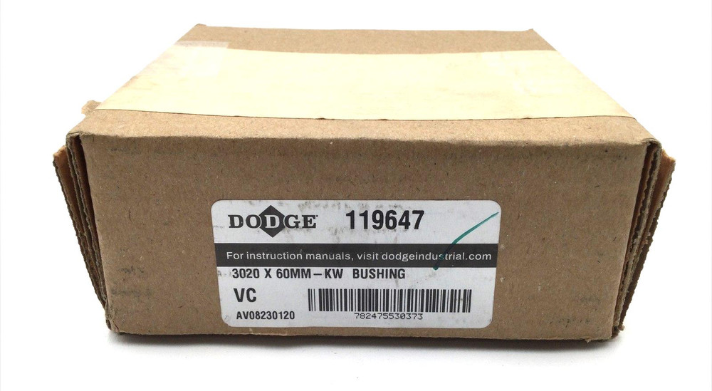 Dodge 119647 3020 X 60MM - KW Taper Lock Bushing