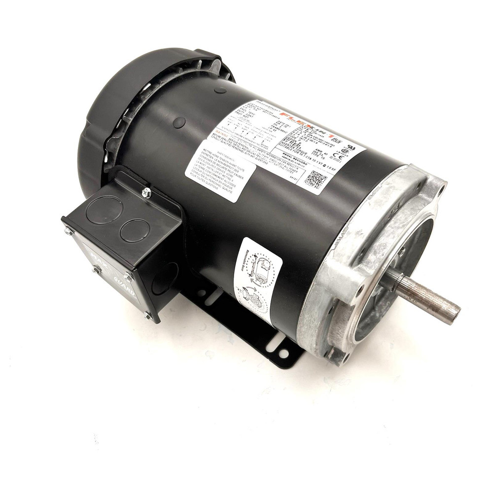 Marathon 1HP Electric Motor 1725RPM 56HC Frame TEFC 3-Phase FLEX-IN-1 FX01BK004