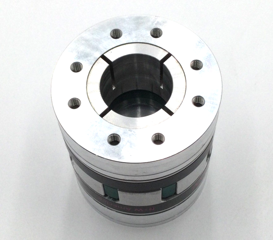 R+W EK6 Elastomer Jaw Coupling With Green Spider