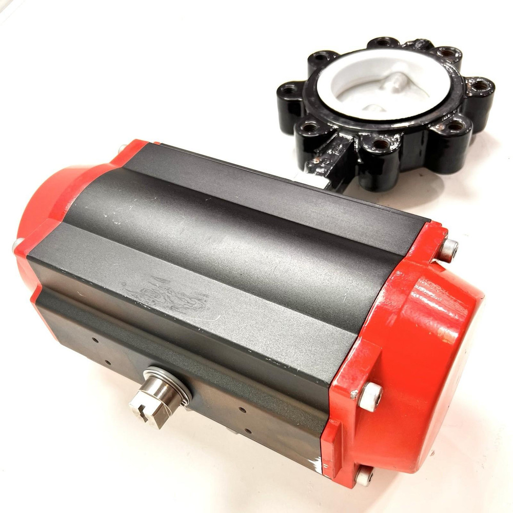 Jomar 600-04-DSPL Ductile Iron Butterfly Valve w/ Actuator