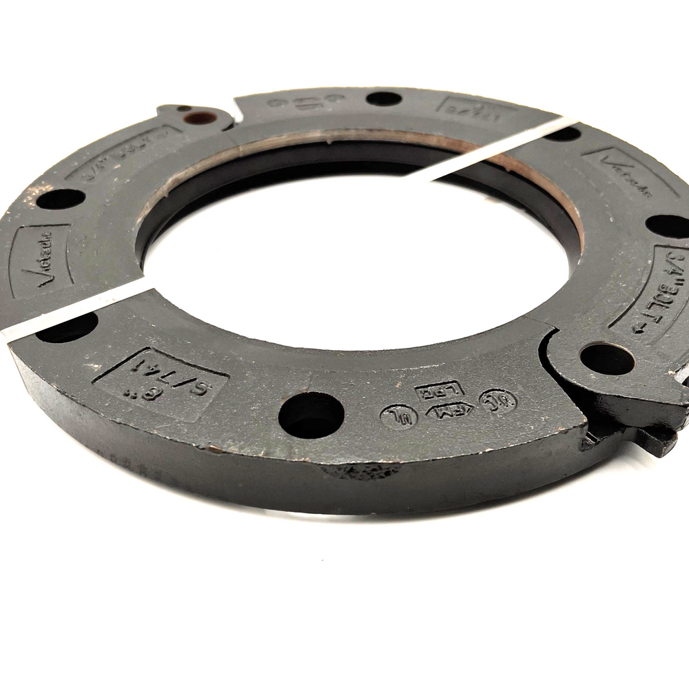 Victaulic S/741  8" Flange Adapter With Gasket  3/4" Bolt Hole