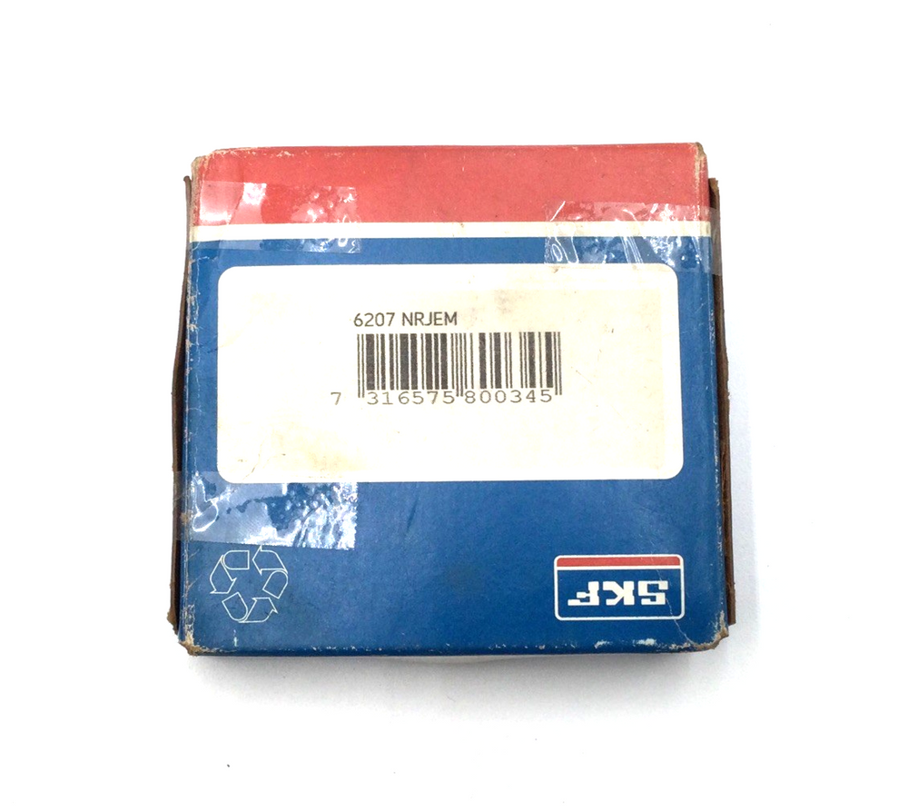 SKF 6207 NRJEM Deep Groove Ball Bearing With Snap Ring