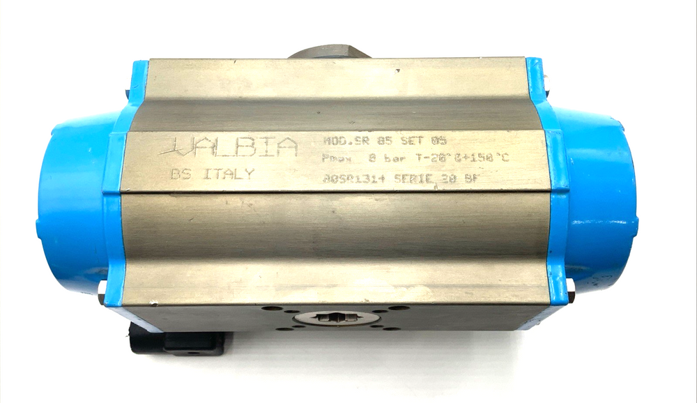 Valbia SR85SET05 Pneumatic Actuator W/ Herion 8110738 Solenoid Valve