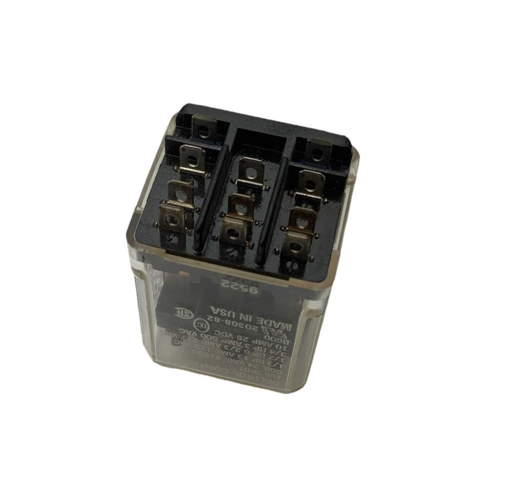 Deltrol Controls 166 3PDT Relay 24VAC Coil